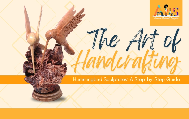 The Art of Handcrafting Wooden Hummingbird Sculptures: A Step-by-Step Guide